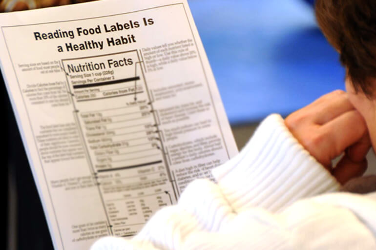Decoding the nutrition label of food products