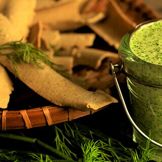 Dill Leaves & Parmesan Dip